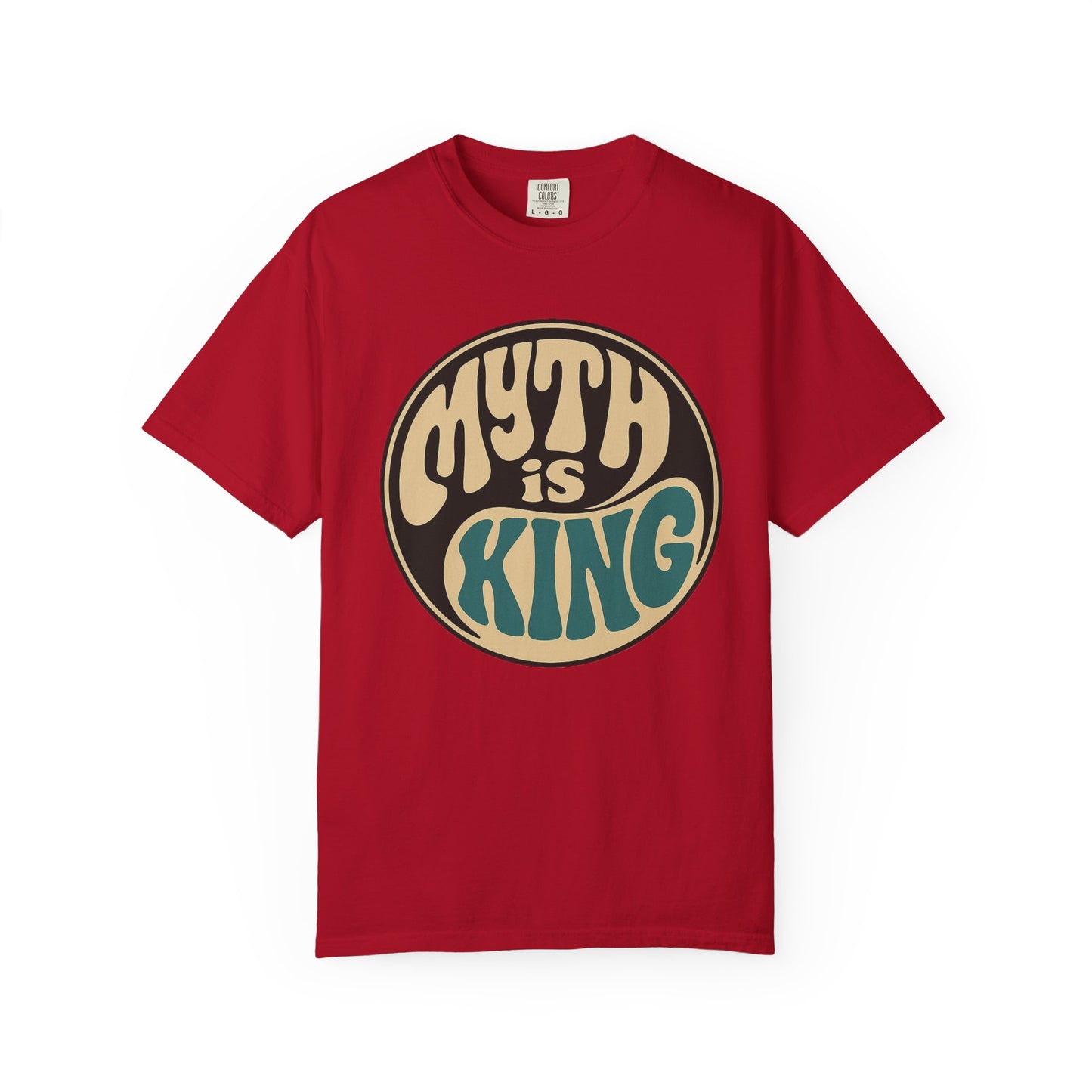 Myth is King T-Shirt, Vintage Graphic Tee, Unisex Casual Wear, Gifts for him/her, Retro Summer Shirt, Music Festival Top