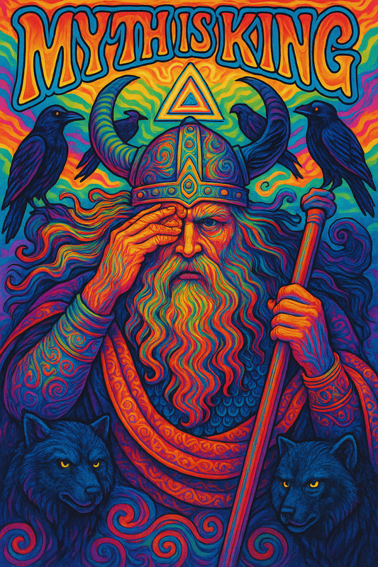 Unisex T-shirt - Odin Myth is King Design